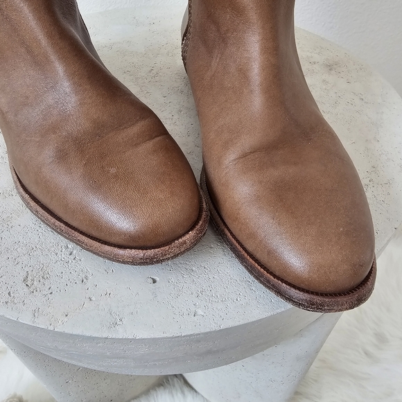 Coach Laguna Distressed Leather Boots 6.5 - Picture 10 of 16